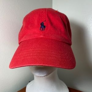 Polo Cap by Ralph Lauren Red *Price Reduction *